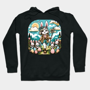 I Am His Bunny Funny Romantic Spring Easter Hoodie